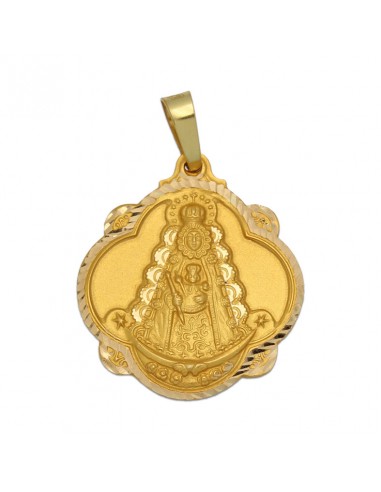 MEDALLA ORO 18KL V. DEL ROCIO- 24X27MM