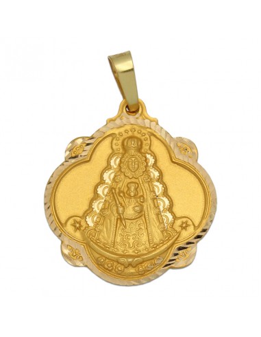 MEDALLA ORO 18KL V. DEL ROCIO- 30X33MM
