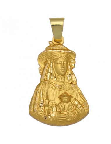 MEDALLA ORO 18KL V. ROCIO DE PASTORA