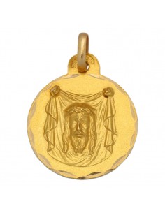 MEDALLA ORO 18KL SANTA FAZ...