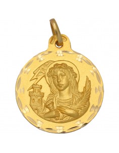 MEDALLA ORO 18KL SANTA...