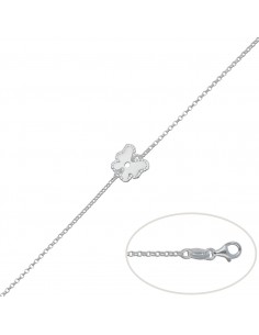 PULSERA MARIPOSA PLATA 925MM