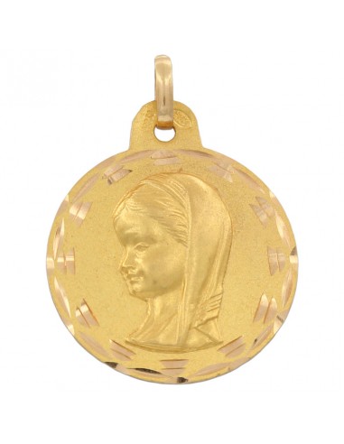 MEDALLA ORO 18KL V. NIÑA MEDIDA 21MM