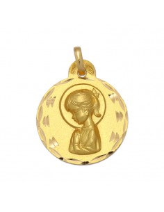 MEDALLA ORO 18KL V. NIÑA...