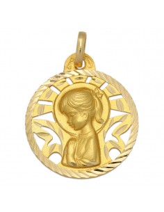 MEDALLA ORO 18KL V. NIÑA...