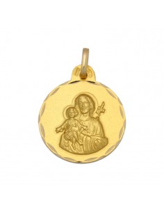 MEDALLA ORO 18KL SAN JOSE -...