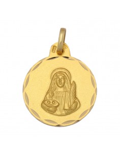 MEDALLA ORO 18KL SANTA...