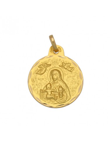 MEDALLA ORO 18KL V. DE CINTA- 15MM