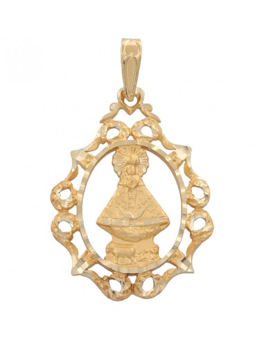 MEDALLA ORO 18KL V. DE LIDON- 25X34MM