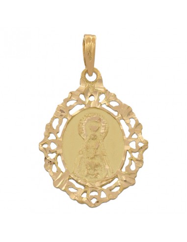 MEDALLA ORO 18KL V. DE BELEN- 22X29MM