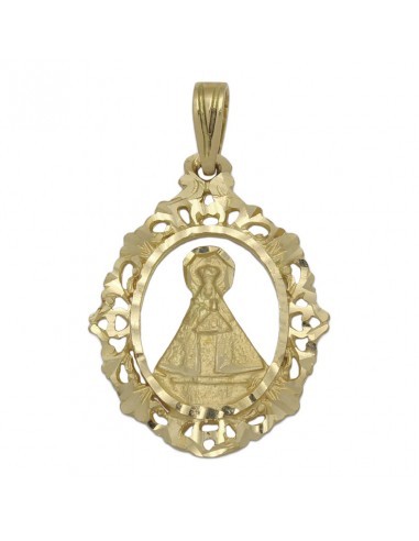 MEDALLA ORO 18KL V. DE GUADALUPE- 21X28