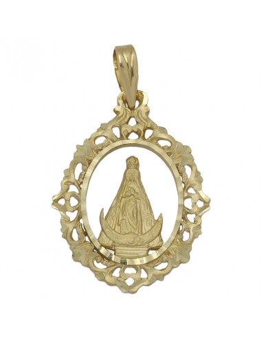MEDALLA ORO 18KL V. DEL OLMO- 22X29MM