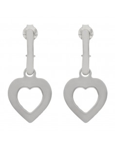 PENDIENTES CORAZON PLATA 925MM