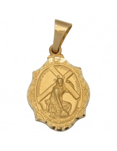 MEDALLA ORO 18KL CRISTO DEL...