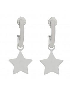 PENDIENTES ESTRELLAS PLATA...