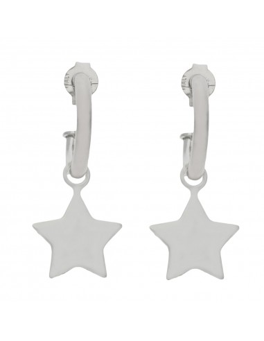 PENDIENTES ESTRELLAS PLATA 925MM