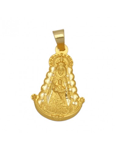 MEDALLA ORO 18KL V. DEL ROCIO- 26X37MM