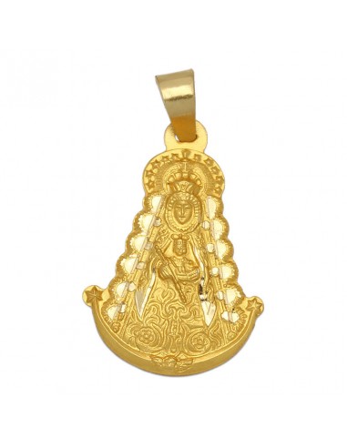 MEDALLA ORO 18KL V. DEL ROCIO- 30X42MM