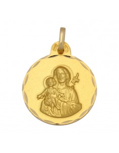MEDALLA ORO 18KL SAN JOSE -...