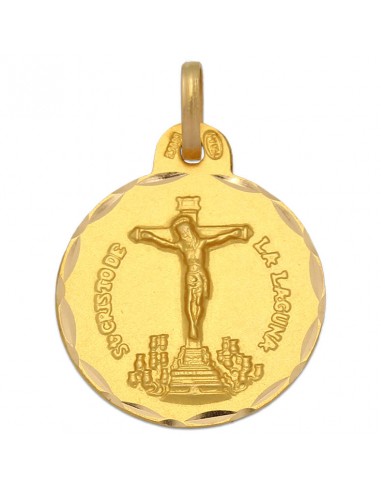 MEDALLA ORO 18KL C. DE LA LAGUNA - 21MM