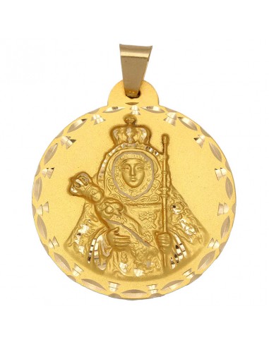 MEDALLA ORO 18KL V. CANDELARIA DE 42MM