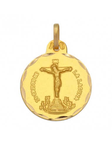 MEDALLA ORO 18KL C. DE LA LAGUNA - 19MM