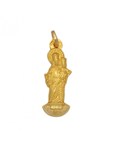 MEDALLA ORO 18KL V.AUXILIADORA- 10X29MM