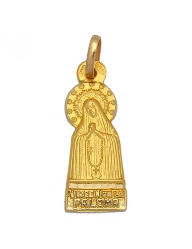 MEDALLA ORO 18KL V. DE LA PALOMA -12X29