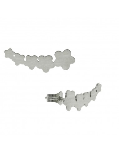 TREPADORES FLORES PLATA 925MM