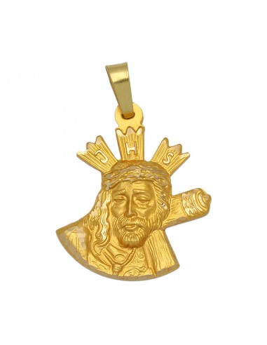MEDALLA ORO 18KL GRAN PODER- 25X33MM