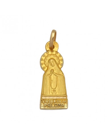 MEDALLA ORO 18KL V. DE LA PALOMA - 10X24