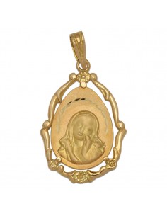 MEDALLA ORO 18KL VIRGEN...