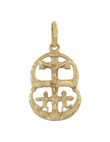 CRUZ DE CARAVACA ORO 18KL DE 17X28MM