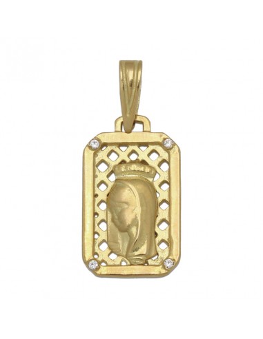 MEDALLA ORO 18KL VIRGEN NIÑA DE 11X19MM