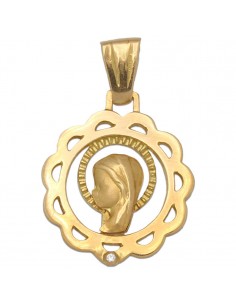 MEDALLA ORO 18KL VIRGEN...