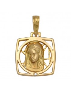 MEDALLA ORO 18KL VIRGEN...
