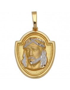 MEDALLA ORO 18KL CON CRISTO...