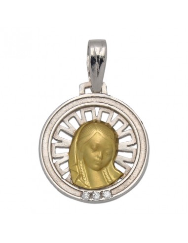 MEDALLA ORO 18KL VIRGEN NIÑA - 16MM