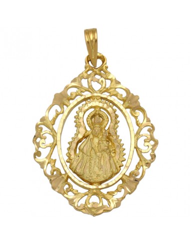 MEDALLA ORO 18KL V.DE LA ESTRELLA-27X37
