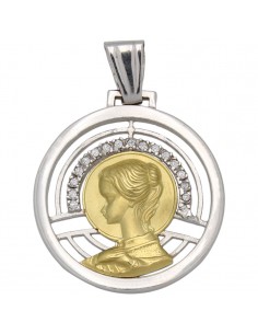 MEDALLA ORO 18KL VIRGEN...