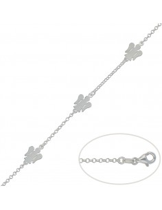 PULSERA ANGELES PLATA 925MM