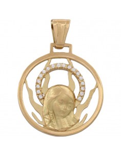 MEDALLA ORO 18KL VIRGEN...