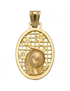 MEDALLA ORO 18KL VIRGEN...