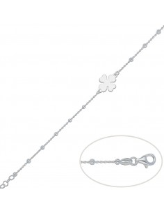PULSERA TREBOL + BOLAS...