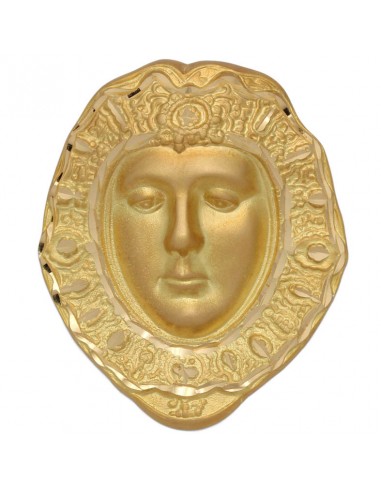 ROSTRILLO ORO 18KL V. DEL ROCIO- 32X39MM