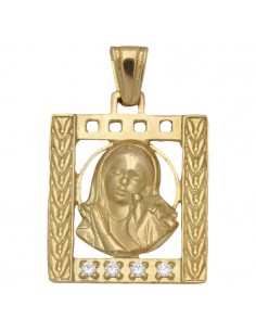 MEDALLA ORO 18KL VIRGEN...