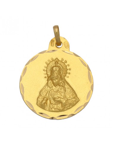 MEDALLA ORO 18KL V. DE LA MACARENA- 19MM