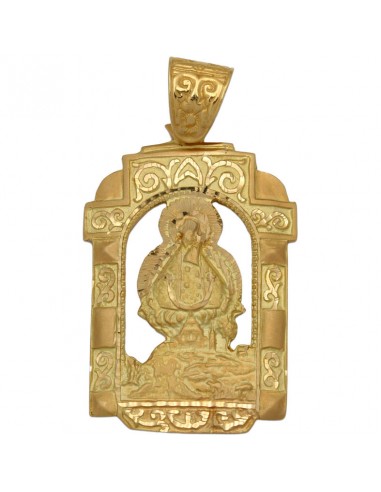 MEDALLA ORO 18KL V. DE LA CABEZA - 33X48