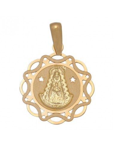 MEDALLA ORO 18KL V. DEL ROCIO - 20X23MM