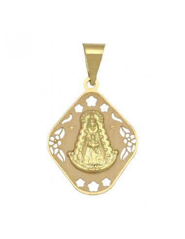 MEDALLA ORO 18KL V. DEL ROCIO - 17X22MM